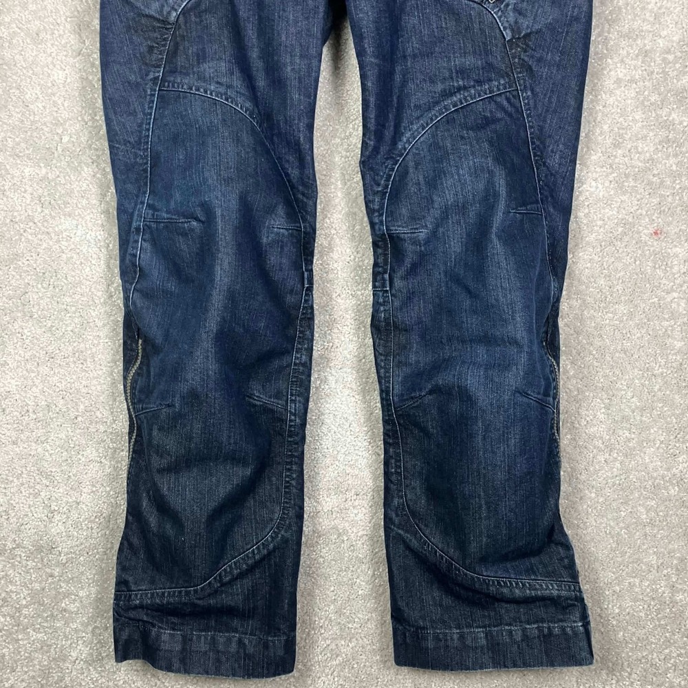BMW Motorrad City 2 Motorcycle Riding Pants Mens Medium Blue Denim No Brace/Pads - Picture 3 of 16